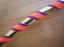 Purple, Orange and Gold Hoop