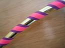 Purple, Pink and Gold Hoop