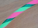 Pink, Green and GreenGlitter Hoop