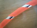 Orange and Silver Hoop