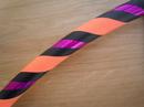 Black, Orange and PurpleGlitter Hoop