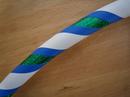 Blue, White and GreenGlitter Hoop