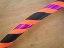 Orange, Black and PurpleGlitter Hoop