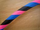 Black, Blue and Pink Hoop