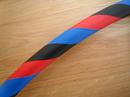 Black, Blue and Red Hoop