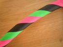 Black, Green and Pink Hoop