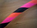 Black, Orange and Pink Hoop