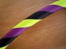 Black, Purple and Yellow Hoop