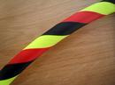 Black, Red and Yellow Hoop