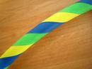 Blue, Green and Yellow Hoop