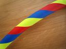 Blue, Red and Yellow Hoop