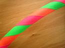 Green, Orange and Pink Hoop