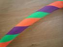 Green, Orange and Purple Hoop