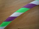 Green, Purple and White Hoop