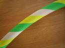 Green, White and Yellow Hoop