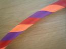 Orange, Purple and Red Hoop