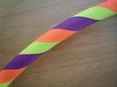 Orange, Purple and Yellow Hoop