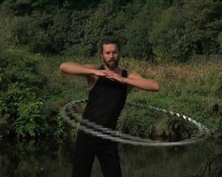 hooping waist to neck