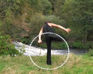 hooping foot carry