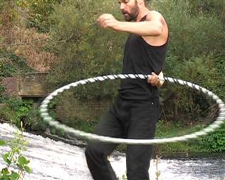 hooping foot carry