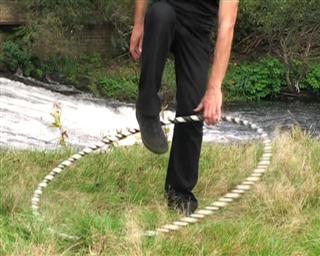 hooping foot hook