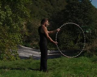 hooping rotating circles