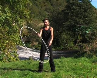 hooping rotating circles