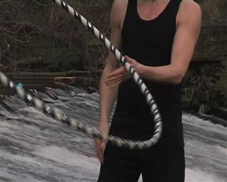 hooping rotating circles