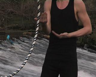 hooping rotating circles