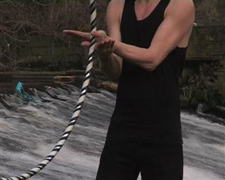 hooping rotating circles