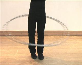 hooping knee circles